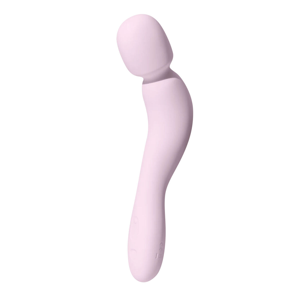 Vibrador Dame Com Wand Massager Quartz Branco Cor de Rosa